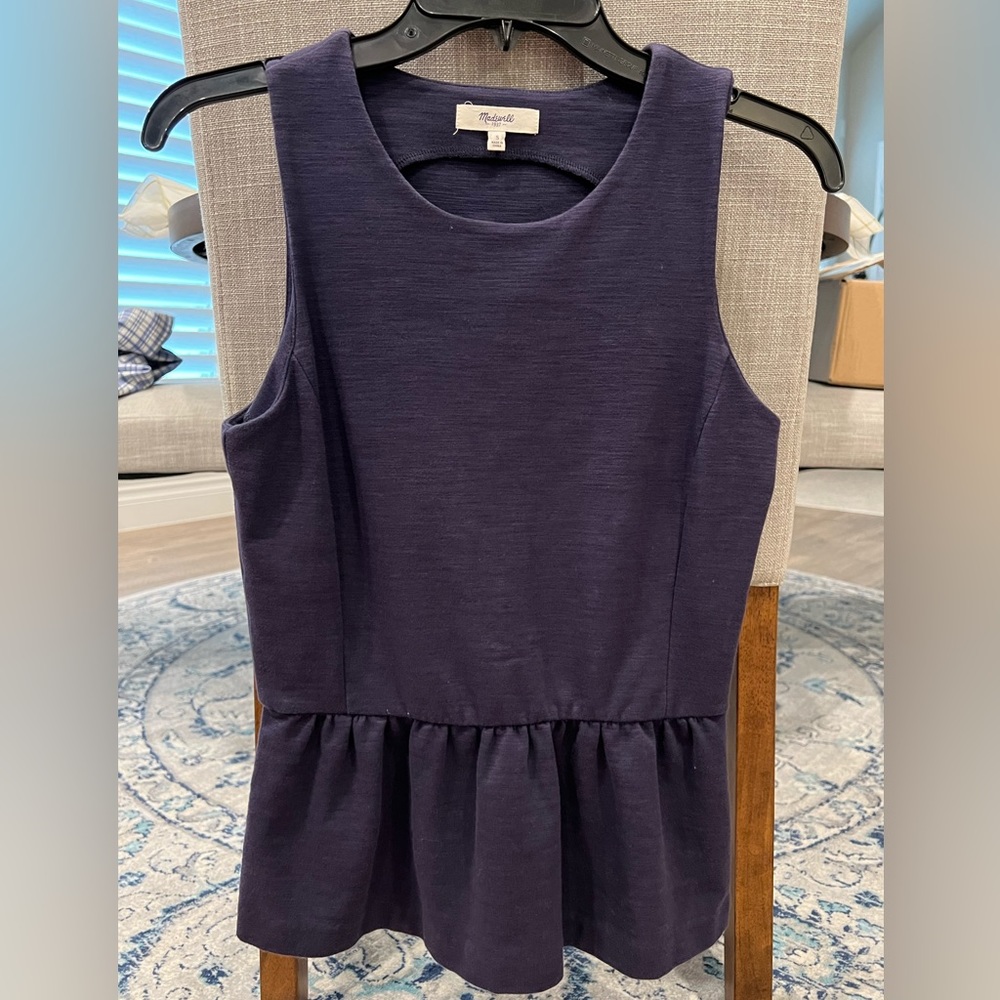 Madewell Navy Top